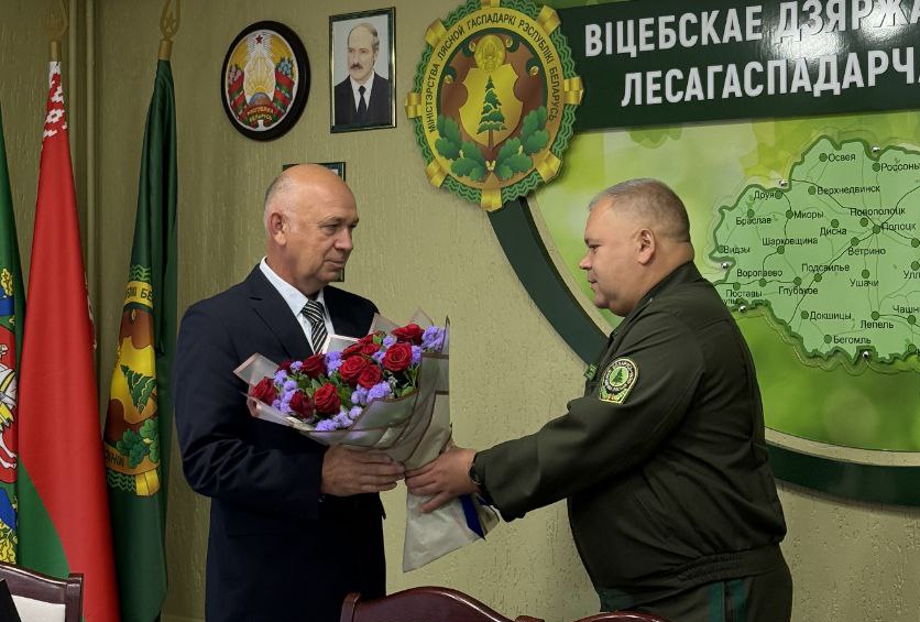 Генеральный директор Витебского ГПЛХО Юрий Липский встретился с трудовым коллективом Витебского лесхоза