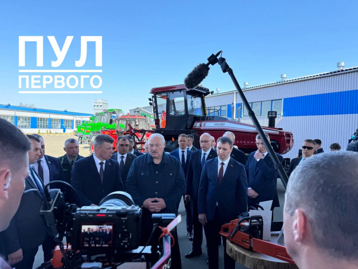 Президент посетил Оршанский лесхоз. Итоги визита