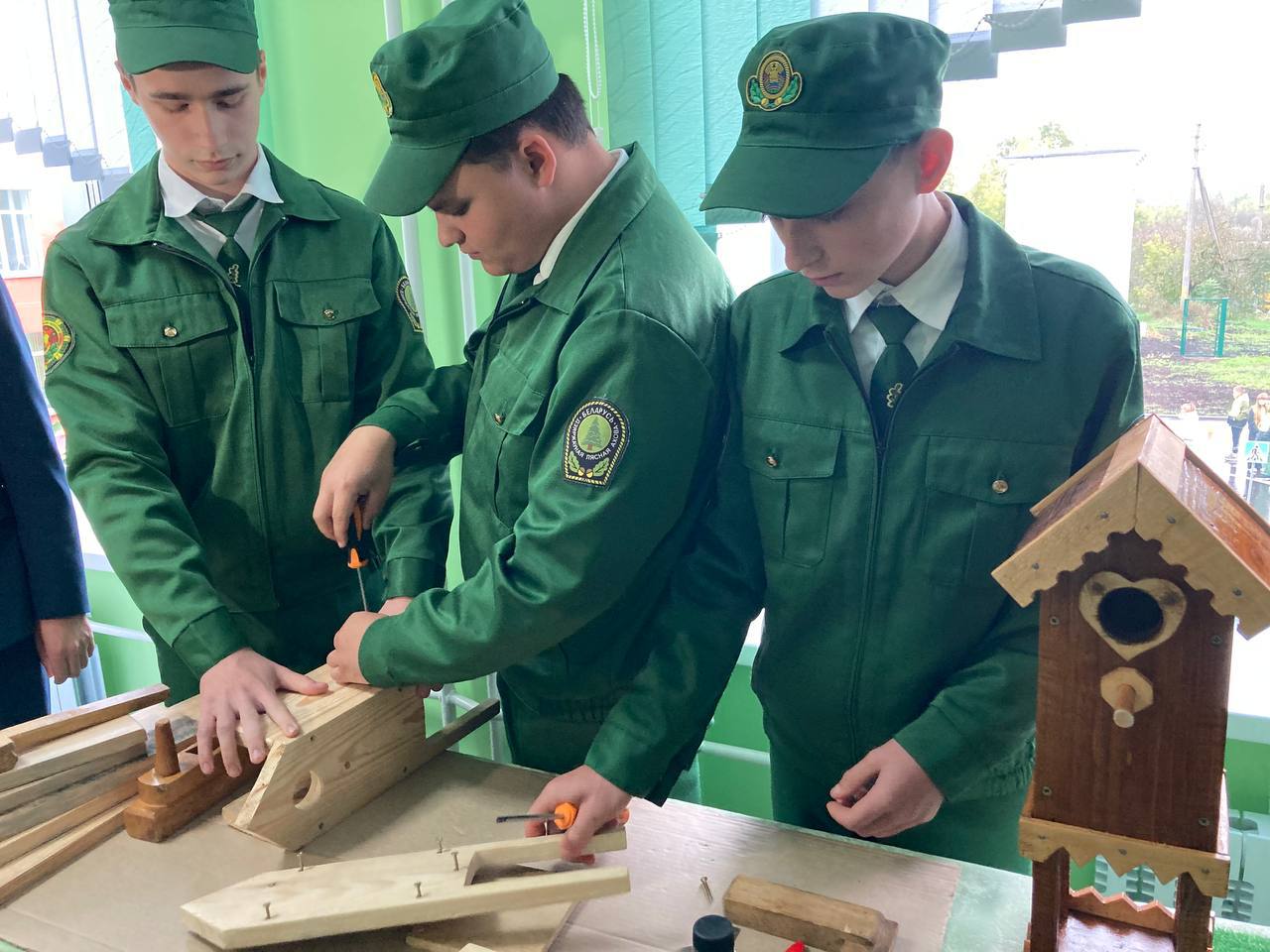 В Кащинской средней школе Чашникского района им. М. Сурина есть школьное лесничество! 