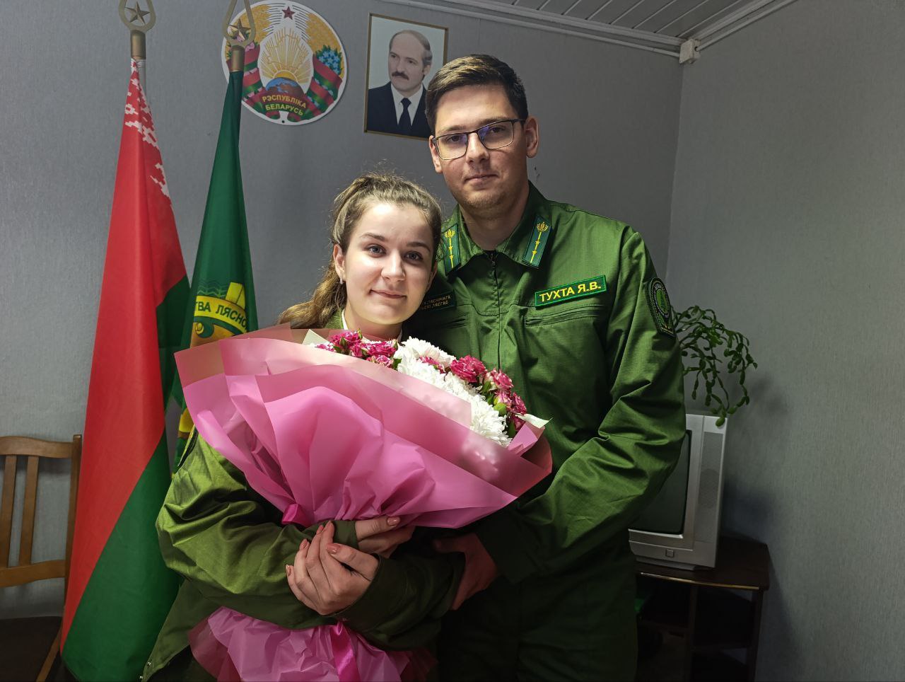 30 августа в Лепельском лесхозе образовалась новая семейная пара!