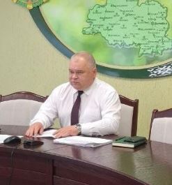 Генеральный директор Витебского ГПЛХО Юрий Липский проводит производственное совещание,  с участием директоров лесхозов области. 21.05.2026